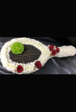 Tennis Racket funerals Flowers